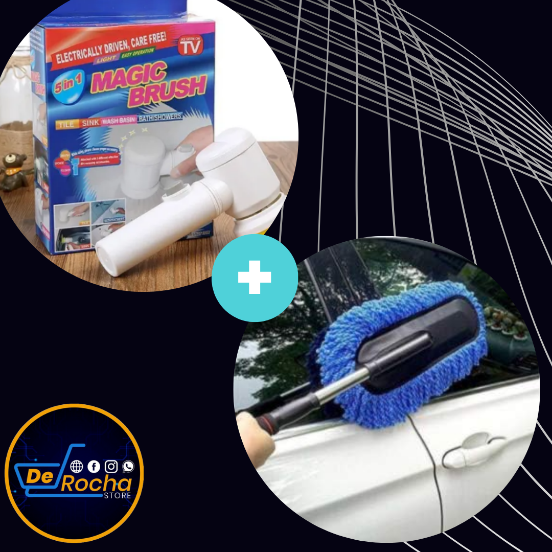 Combo cepillo magic+ cepillo plumero